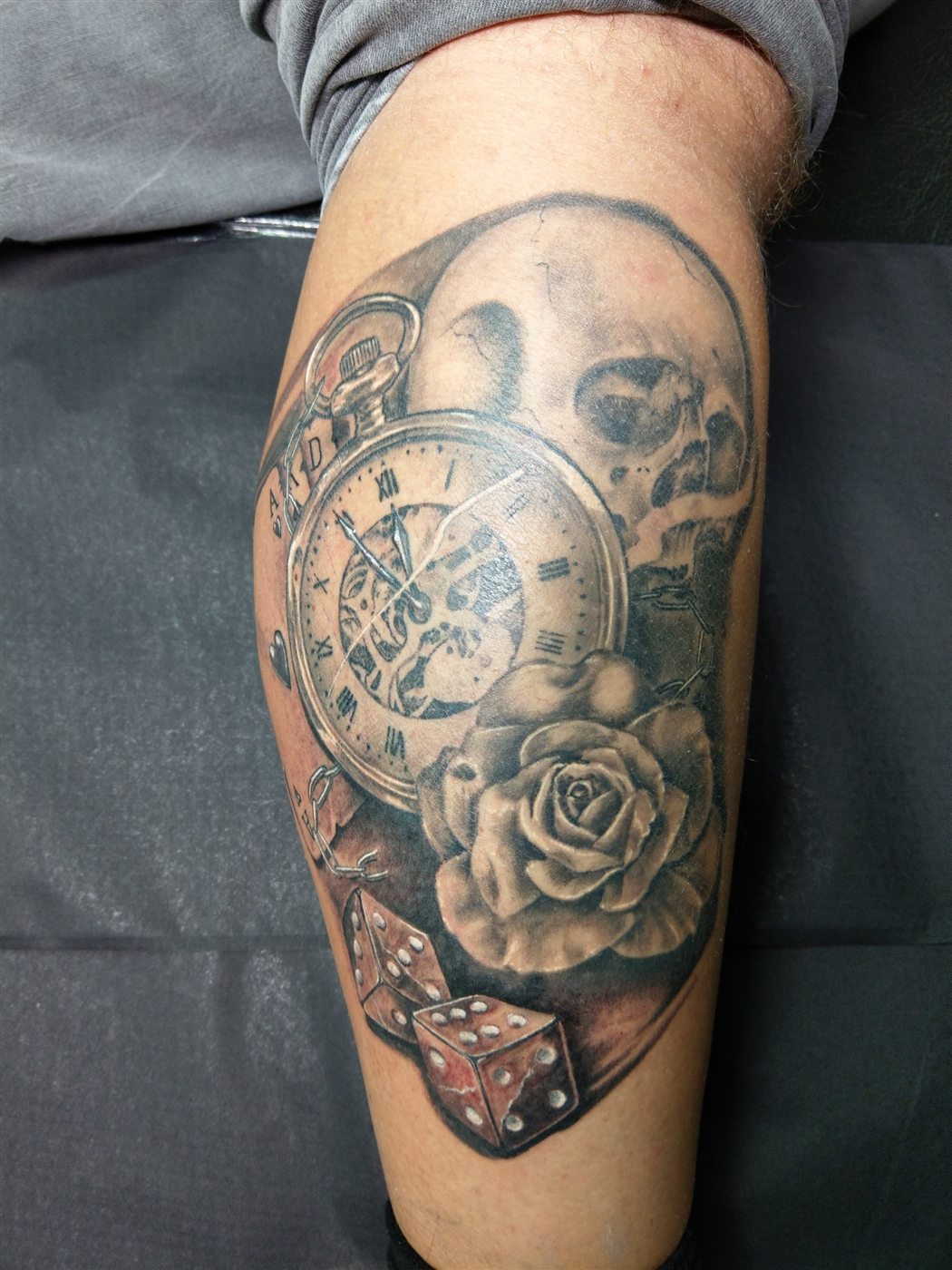 Kompass Rose Tattoo