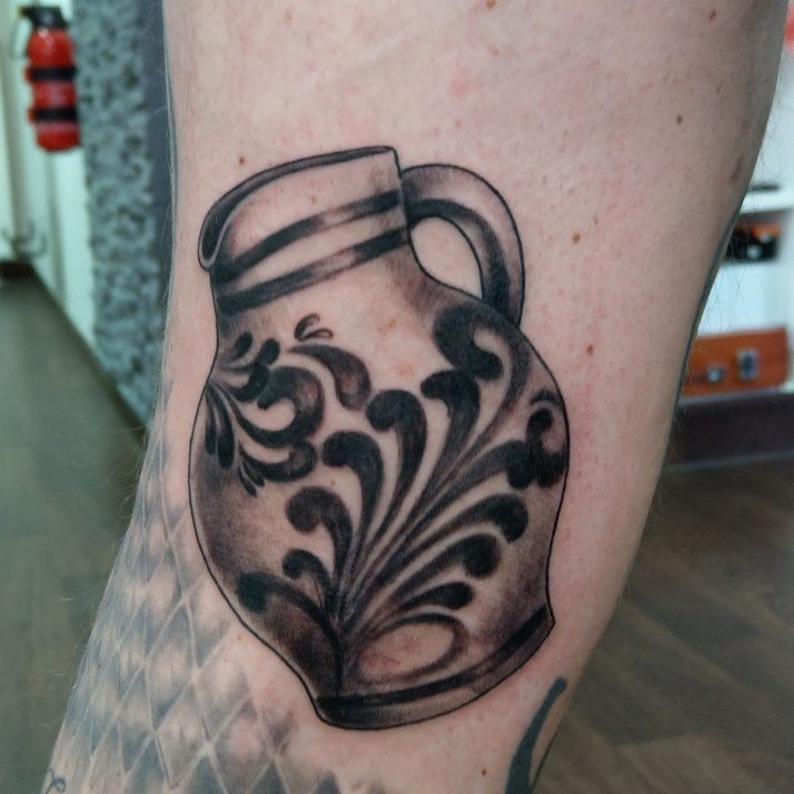 Ornamentales Tattoo Motiv