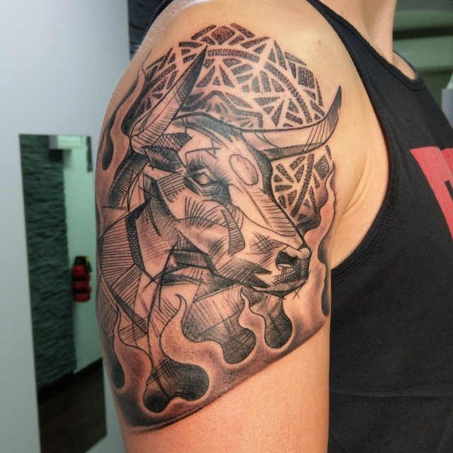 Realistisches Portrait Tattoo